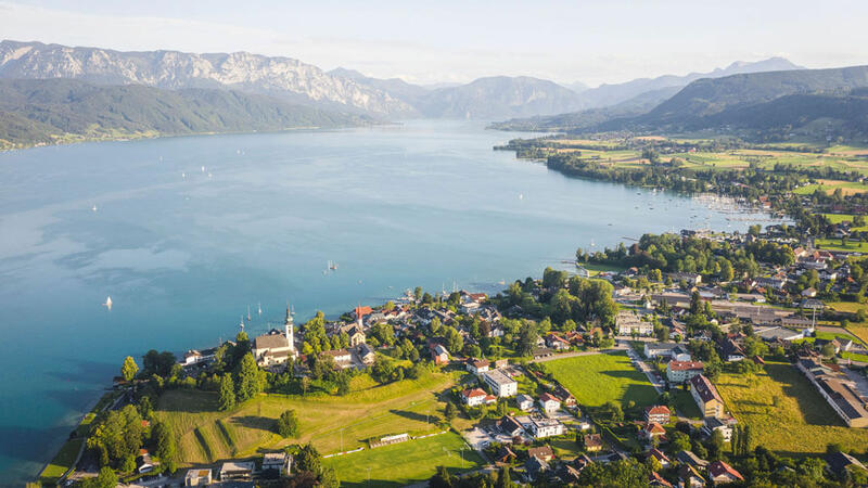 بحيرة أتر زيه,Attersee, النمسا العليا