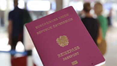 الجنسية النمساوية، جواز السفر النمساوي